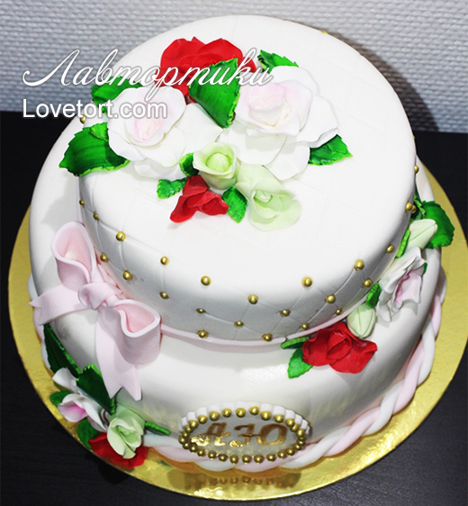 Заказать свадебный торт с доставкой по Москве