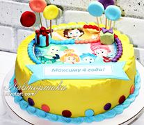 торт на день рождения мальчику 4 года