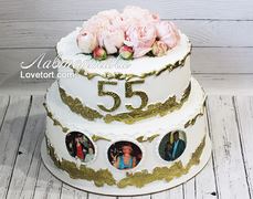 Торт на юбилей женщине 55