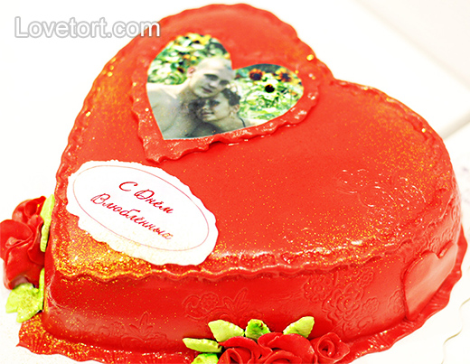 Торт Красное сердце