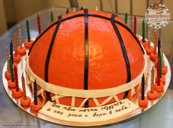Торт Мяч