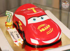 Торт Молния Маккуин