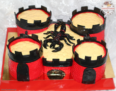 Торт Замок скорпиона