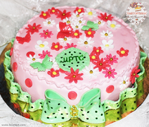 Торт Цветочная поляна