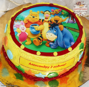 Торт Винни Пух и друзья
