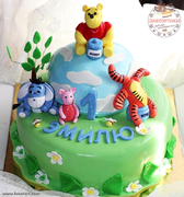 Торт Винни Пух и друзья