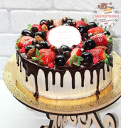 Торт Ягодный с орехами