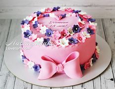 торт на день рождения 13 лет девочке