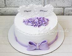 маленький свадебный торт
