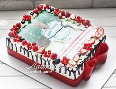 торт мужу и папе на день рождения