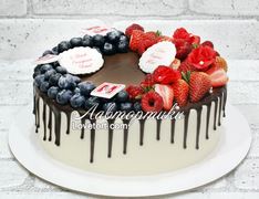 торт на двойной день рождения