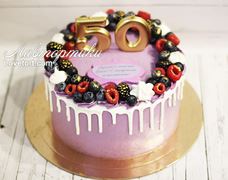 торт на юбилей 50 лет женщине