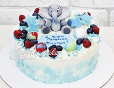 торт со слоненком