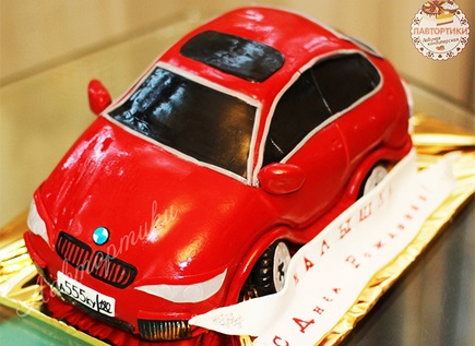 купить торт в виде машины