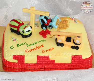 Торт Стройплощадка