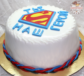 Торт Супермен