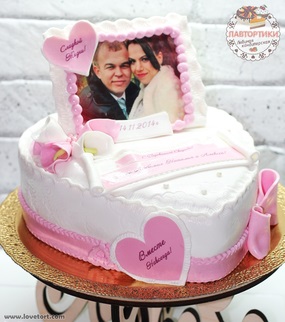 купить торт на годовщину свадьбы 1 год