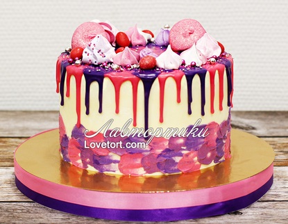 купить торт разноцветный ( color cakes ) радужный