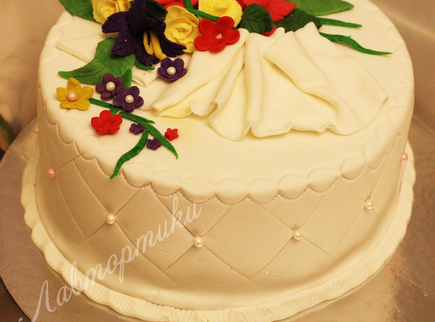 Торт Цветы