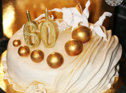 Торт на 60 лет