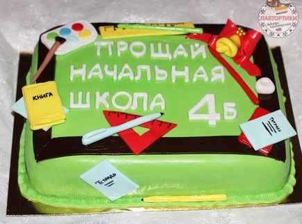 Торт Школа