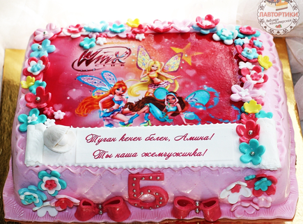 Торт WinX (Винкс)