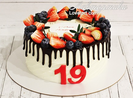 заказать торт на день рождения 19 лет