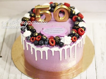 заказать торт на юбилей 50 лет женщине