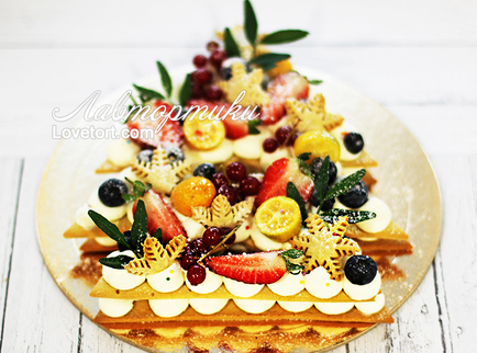 заказать торт елка из медовых коржей