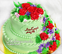 торт украшенный цветами на заказ