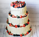 свадебный торт с ягодами на заказ